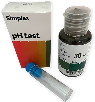 Жидкий pH тест Simplex