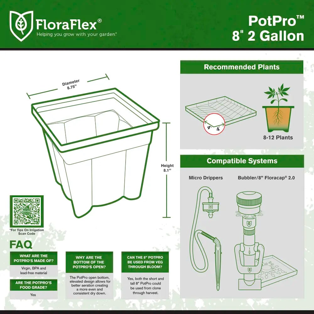    FLORAFLEX POTPRO POT 7.5 