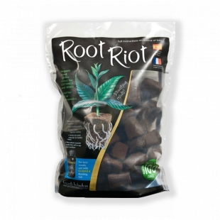 Упаковка с кубиками из торфа Growth Technology Root Riot 100 шт