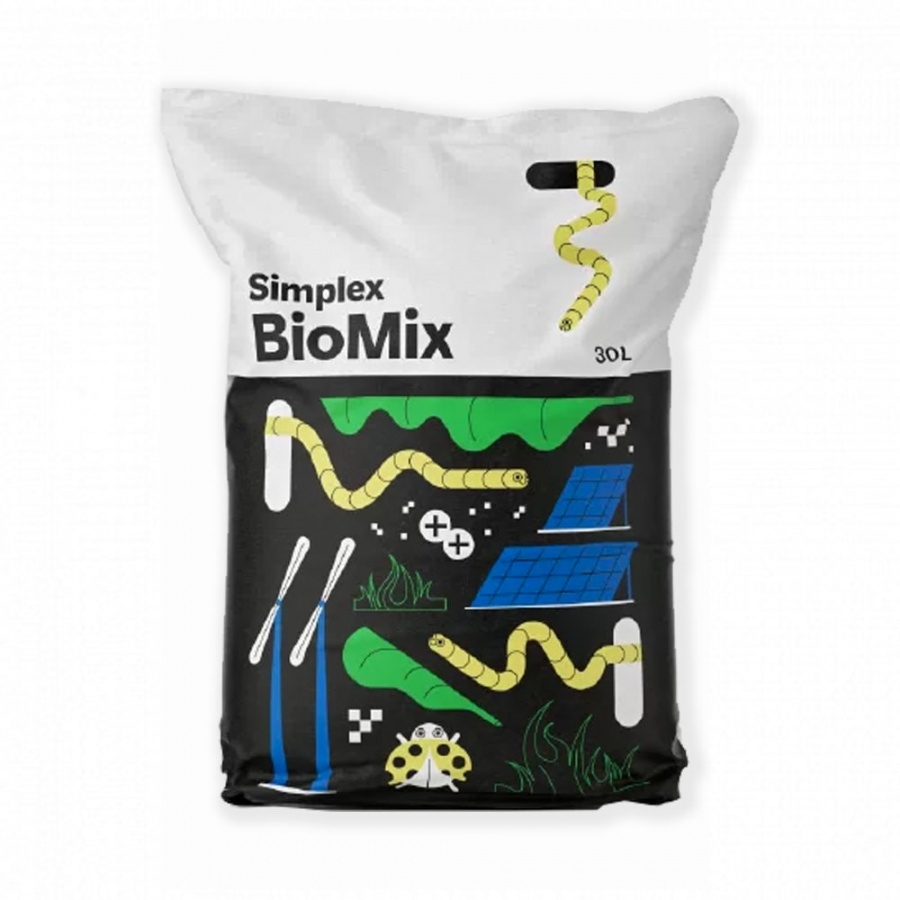 Купить универсальный субстрат для растений Simplex BioMix | Гроушоп RastOk