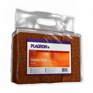 Субстрат кокосовый Plagron Coco brix в брикетах 6 штук