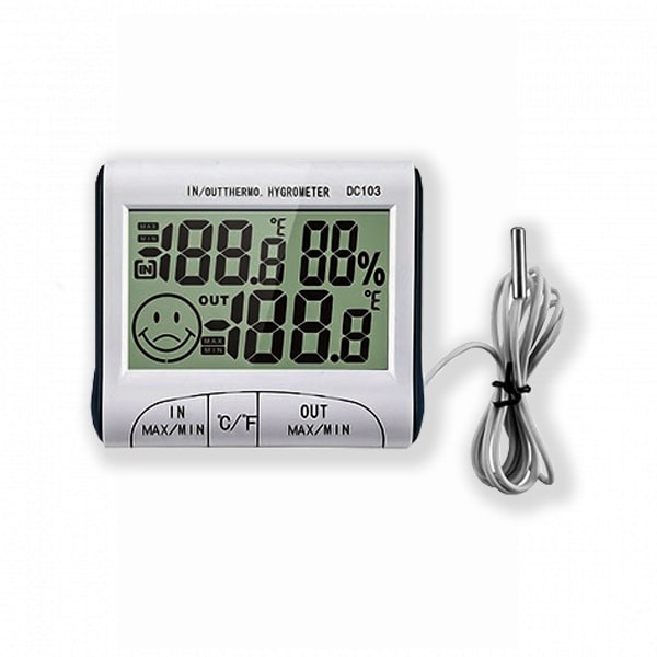 Купить электронный гигрометр термометр с датчиком | Гроушоп RastOk