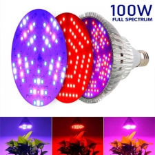 Лампа Led Grow 100w Full Spectrum, 3 colors