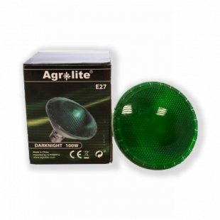 Лампа для растений зеленая AgroLite Darknight 100W