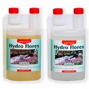 Минеральное удобрение для цветения CANNA Hydro Flores HW A+B 1 литр
